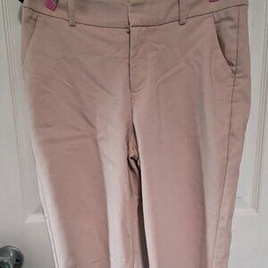 Women's a new day stretchy pink skinny ankle pants size 6